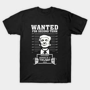 Trump Mugshot, POTUS Mug Shot, Save America, Trump 2024, Trump 45/47, America First, Funny Trump MAGA Gift T-Shirt